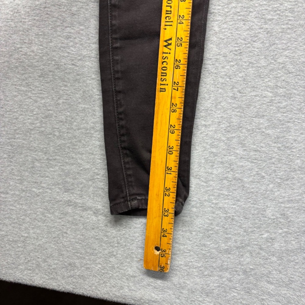 American Eagle Super Super Stretch Jegging Black Jeans 4 Short Low Rise Skinny - Picture 6 of 7